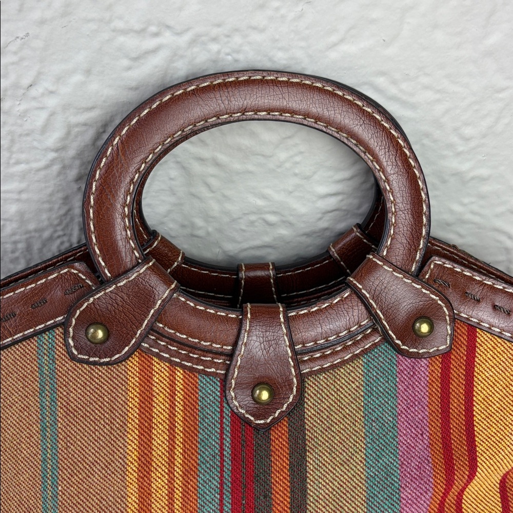 Fossil Multicolor Striped Crossbody Handbag - Picture 4 of 7